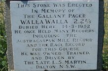 walla walla's headstone