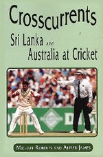 Crosscurrents cover showing umpire and cricketer