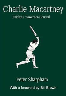 Charlie Macartney cover showing image of macartney batting