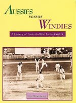 Aussies vs Windies cover showing photo of australia vs windies test