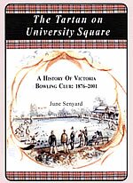 The Tartan on University Square cover image showing 19th century lawn bowlers